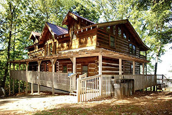 a walk in the woods 4 bedroom pet friendly cabin in Gatlinburg by Diamond Mountain Rentals