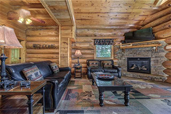 american heritage 4 bedroom pet friendly cabin in Gatlinburg by Jackson Mountain Homes