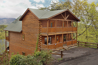 bentley lodge 6 bedroom pet friendly cabin Pigeon Forge by Eden Crest Vacation Rentals