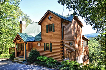 big elk lodge 5 bedroom pet friendly cabin Pigeon Forge by Great Outdoor Rentals