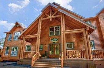 Big Elk lodge 16  bedroom pet friendly cabin in Gatlinburg by Alpine Chalet Rentals