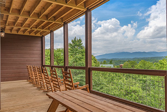 Big Vista Lodge 16  bedroom pet friendly cabin in Gatlinburg by Hearthside Cabin Rentals