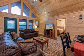 emilys hideaway 4 bedroom pet friendly cabin Sevierville by Jackson Mountan Homes