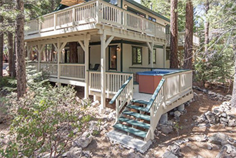 forest retreat 4  bedroom pet friendly cabin north lake tahoe by Agate Bay Realty