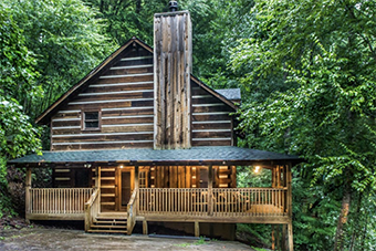 hatfield hideaway 3 bedroom pet friendly cabin in Pigeon Forge by American Mountain Rentals