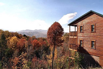 scenic ridge 2 bedroom pet friendly cabin by Diamond Mountain Rentals