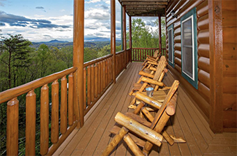 smoky mountain memories 4 bedroom pet friendly cabin in Gatlinburg by Amazing Views Cabin Rentals