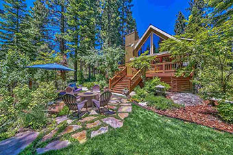 sunny sanctuary 3 bedroom pet friendly cabin north lake tahoe by Tahoe Rentals
