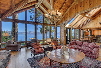 sweetwater estate 6 bedroom pet friendly cabin south lake tahoe by Tahoe Luxury Properties