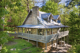 Trillium Lodge 4 bedroom pet friendly cabin in Gatlinburg by American Patriot Getaways