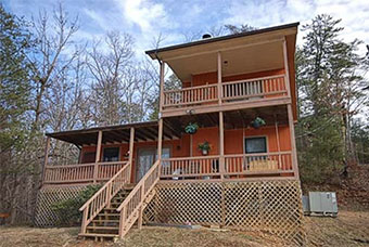 eagles paradise 3 bedroom pet friendly cabin in Pigeon Forge by Great Outdoor Rentals