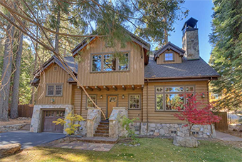 Holly Hideaway 5 bedroom pet friendly cabin south lake tahoe by Tahoe Luxury Properties