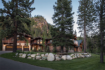 painted rock lodge 4 bedroom pet friendly cabin south lake tahoe by Tahoe Luxury Properties