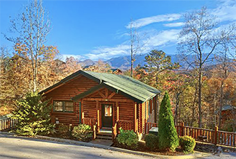 pointe of view 2 bedroom pet friendly cabin by Cabins of the Smokies
