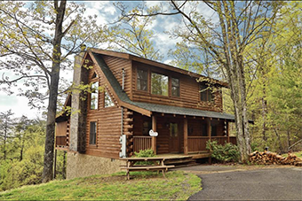 snowshoe lodge 3 bedroom pet friendly cabin in Sevierville by Little Valley Mouontain Resort