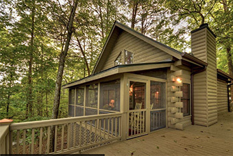 sunrise hideaway 3 bedroom pet friendly cabin north georgia mountains by Morning Breeze Cabin Rentals