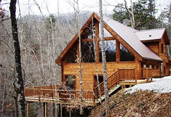hwite tail hollow 2 bedroom cabin in bryson city north carolina by great smokies cabin rentals